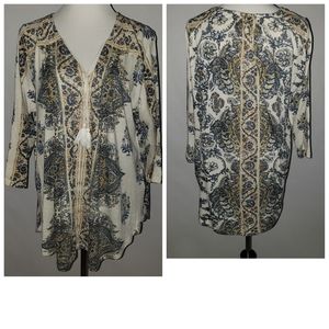 Lucky Brand blouse sz 2X